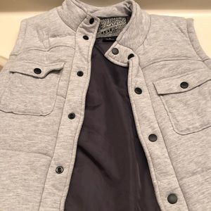 Boys Grey Cotton Vest.